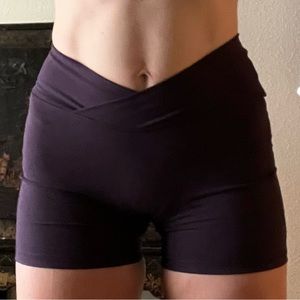 Alphalete Purple Shorts, Women’s Small, Excellent Condition, Once Worn at Gym